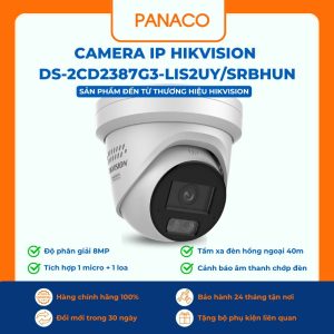 Camera IP Hikvision DS-2CD2387G3-LIS2UY/SRBHUN