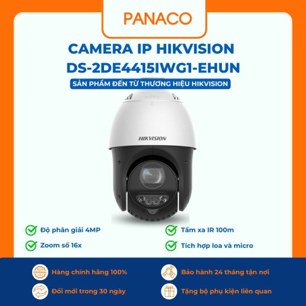 Camera IP Hikvision DS-2DE4415IWG1-EHUN