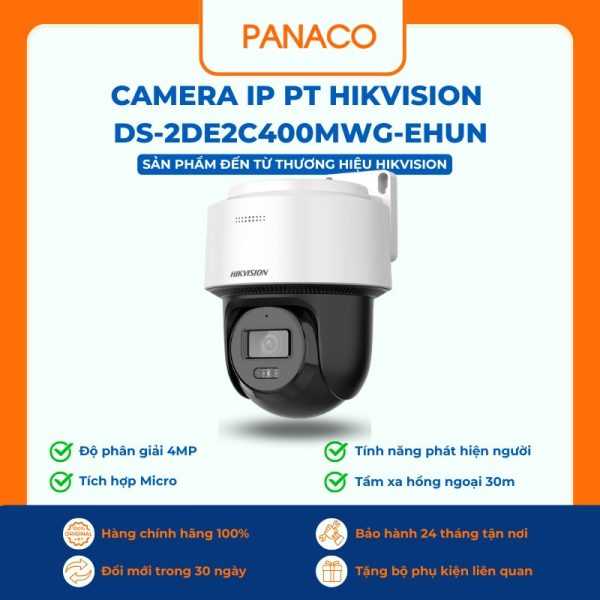 Camera IP PT HIKVISION DS-2DE2C400MWG-EHUN