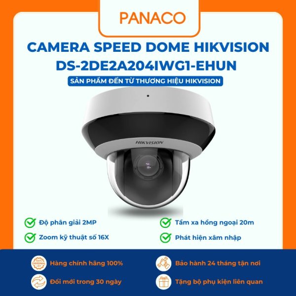 Camera Speed Dome Hikvision DS-2DE2A204IWG1-EHUN