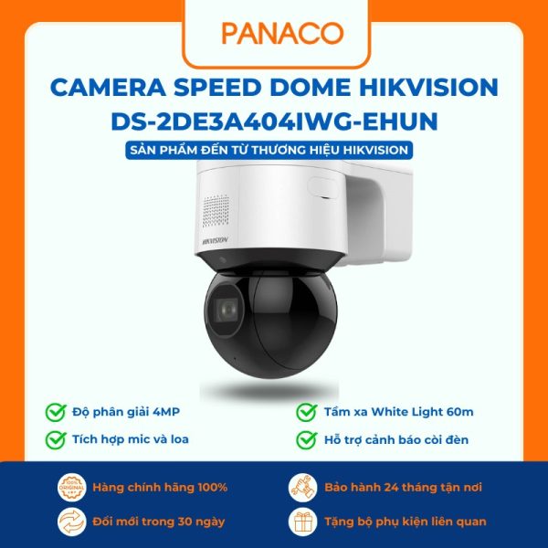 Camera Speed dome Hikvision DS-2DE3A404IWG-EHUN