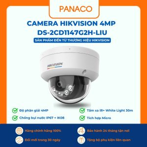 Camera hikvision 4MP DS-2CD1147G2H-LIU