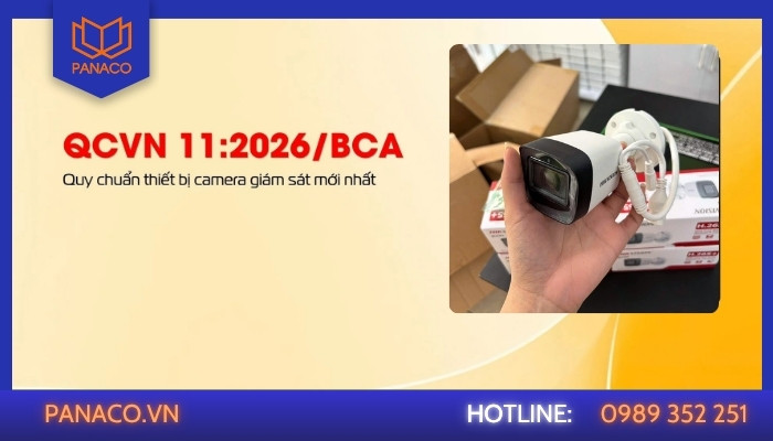 Camera thuộc phạm vi áp dụng của QCVN 11