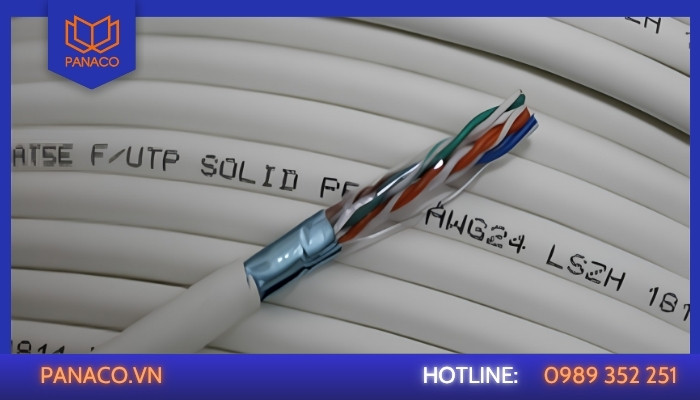 Cáp Commscope Cat5e có chất lượng truyền dẫn ổn định, lõi đồng nguyên chất