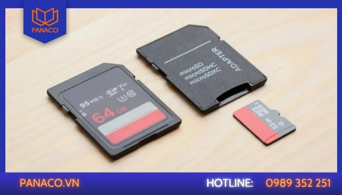 Lựa chọn thẻ nhớ nên dựa trên khả năng hỗ trợ của camera và nhu cầu lưu trữ thực tế