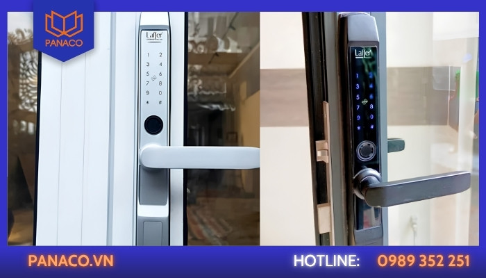 Công trình lắp khóa vân tay cho nhà phố tại Đường số 7, khu vực Đức Lập, Tây Ninh