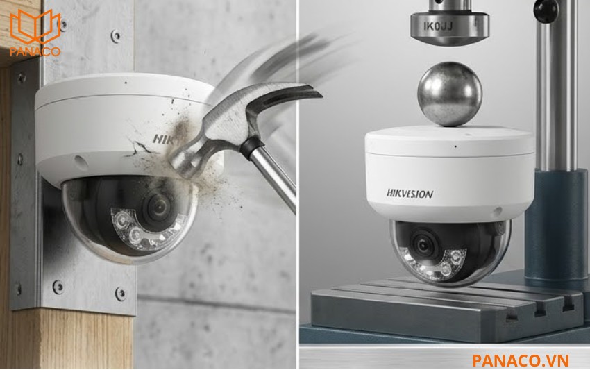 DS-2CD1143G2-LIU thiết kế chống va đập IK08