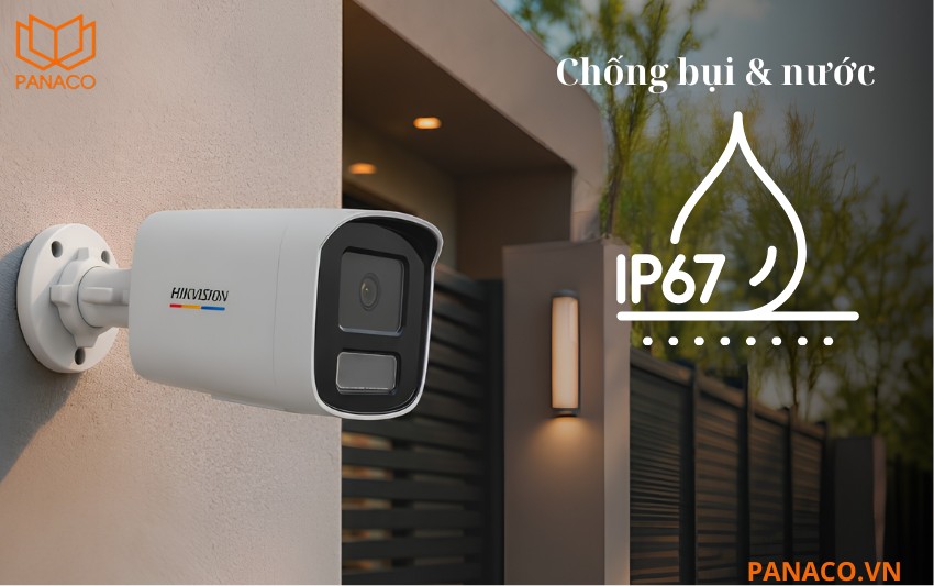 DS-2CD1T27G2H-LIU hoạt động bền bỉ ngoài trời