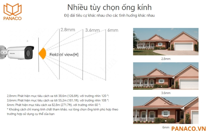 DS-2CD2T46G2-ISU_SLHUN thiết kế tùy chọn nhiều ống kính
