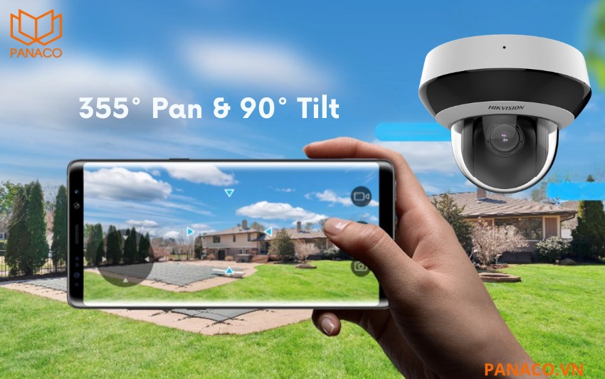 DS-2DE2A204IWG1-EHUN là camera quan sát 360 độ