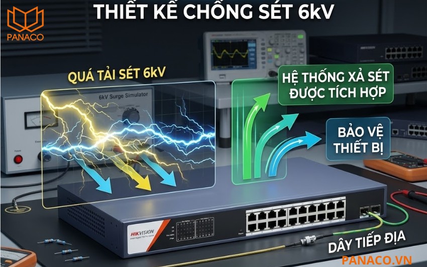 DS-3S1526P-SI-PRO thiết kế chống sét 6kV