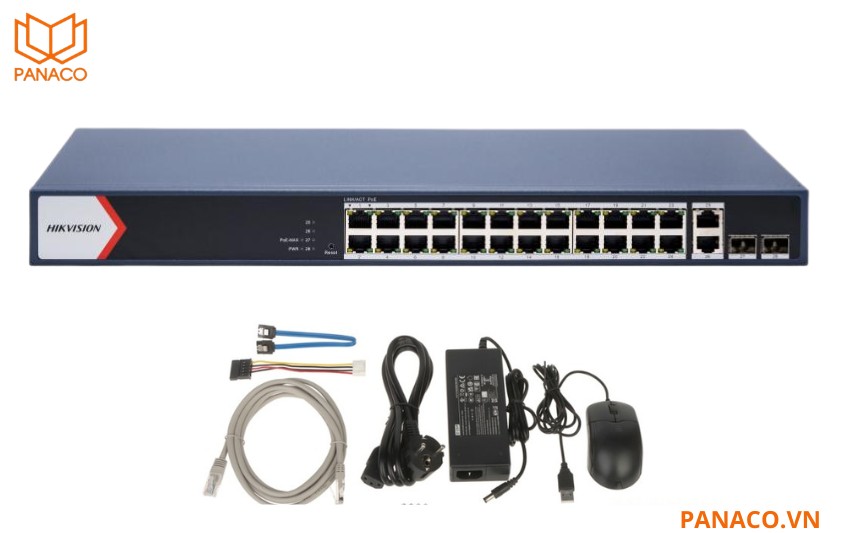 Full bộ thiết bị chuyển mạch DS-3E1528P-EI