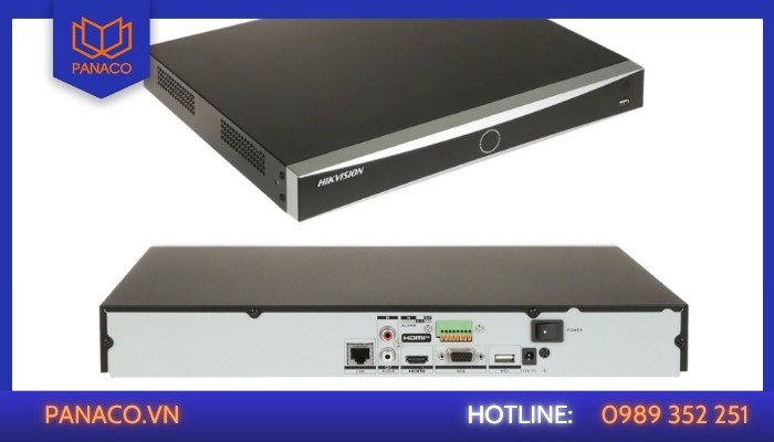 Hikvision DS-7608NXI-K2 băng thông lớn, phù hợp với camera độ phân giải cao