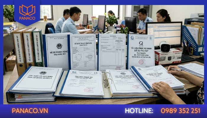 Hồ sơ doanh nghiệp cần chuẩn bị khi nhập khẩu camera
