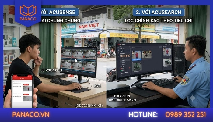 Khác nhau về khả năng tìm kiếm video