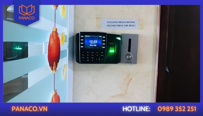 Lắp máy chấm công tại Công ty TNHH Yến Sào Long Thịnh Phát – Cần Giuộc, Long An