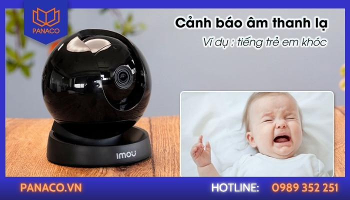 Hệ thống phát hiện âm thanh bất thường như tiếng trẻ em khóc