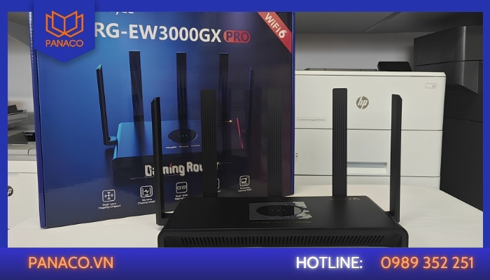 Router WiFi Ruijie Reyee RG-EW3000GX PRO có tốc độ truyền tải cao