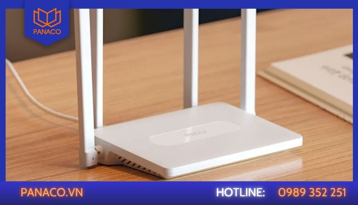 Router WiFi thường nhận kết nối Internet từ modem và phát sóng WiFi