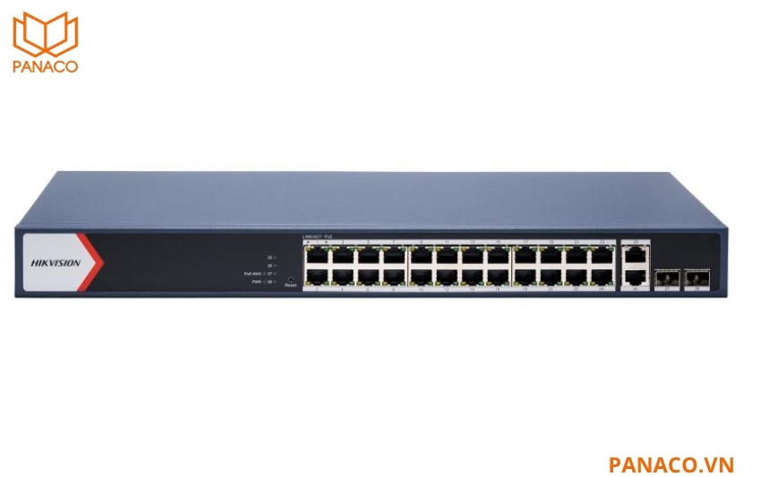 Switch 24 cổng PoE Gigabit DS-3E1528P-EI