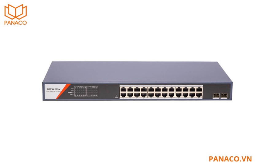 Switch 24 cổng PoE Gigabit Hikvision DS-3S1526P-SI-PRO