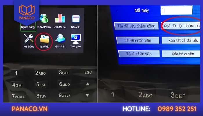 Cách khắc phục lỗi ATT trên máy chấm công