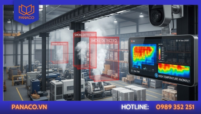 Camera báo cháy phát hiện cháy bằng những công nghệ nào