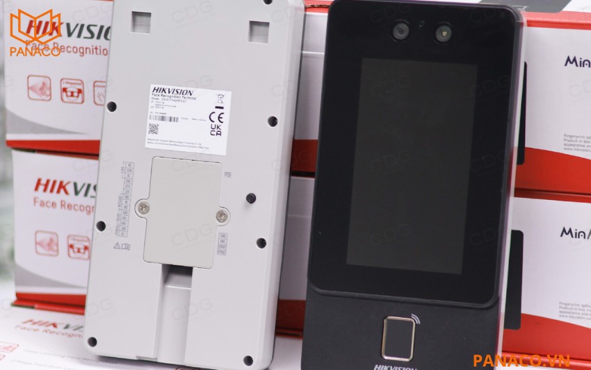DS-K1T342MFX-E1 thiết kế màn hình cảm ứng 4.3 inch