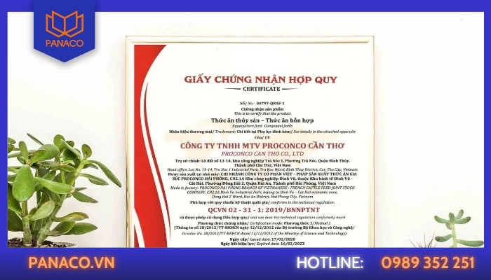 Giấy chứng nhận hợp quy là gì