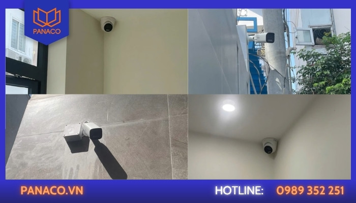 Kết quả thi công hệ thống camera thẩm mỹ và chuyên nghiệp của Panaco