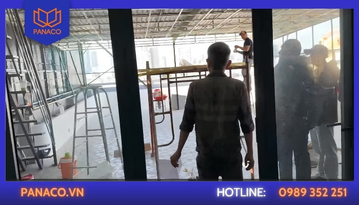 Không gian tập luyện có nhiều khu vực cần giám sát