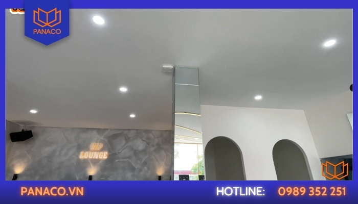 Thiết bị Access Point Ruijie Reyee được Panaco hoàn thiện lắp đặt gọn gàng