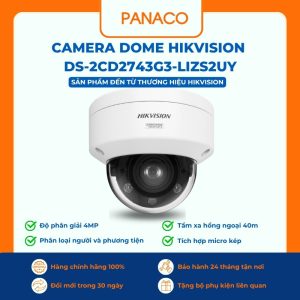 Camera Dome Hikvision DS-2CD2743G3-LIZS2UY