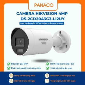 Camera Hikvision 4MP DS-2CD2043G3-LI2UY
