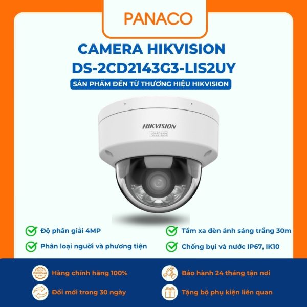 Camera Hikvision DS-2CD2143G3-LIS2UY