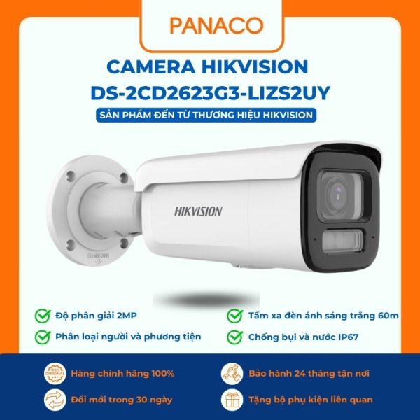 Camera Hikvision DS-2CD2623G3-LIZS2UY