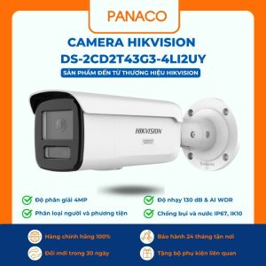 Camera Hikvision DS-2CD2T43G3-4LI2UY