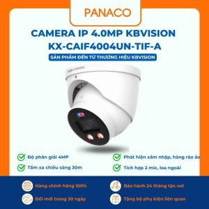 Camera IP 4.0MP Kbvision KX-CAiF4004UN-TiF-A