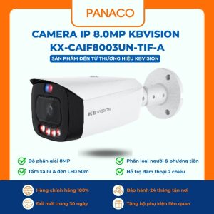Camera IP 8.0MP Kbvision KX-CAiF8003UN-TiF-A