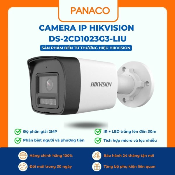 Camera IP Hikvision DS-2CD1023G3-LIU 2MP