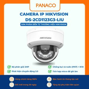 Camera IP Hikvision DS-2CD1123G3-LIU 2MP