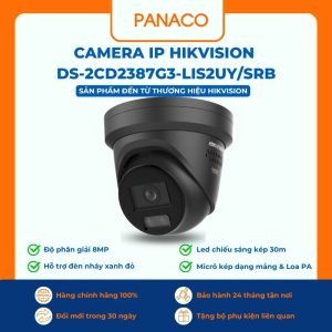 Camera IP DS-2CD2387G3-LIS2UY/SRB 8MP Hikvision
