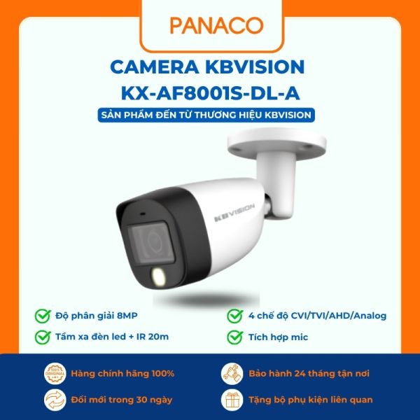 Camera Kbvision KX-AF8001S-DL-A