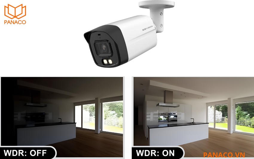 KX-AF8003L-DL-A trang bị công nghệ chống ngược sáng thực WDR 120dB