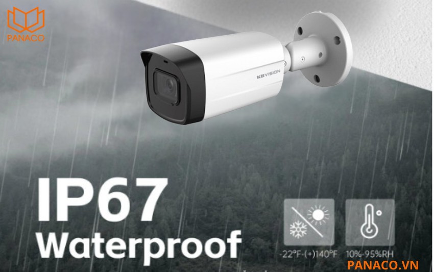 KX-C8203S thiết kế đạt chuẩn IP67