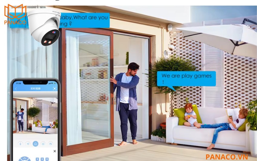 KX-CAiF4004UN-TiF-A là camera đàm thoại hai chiều