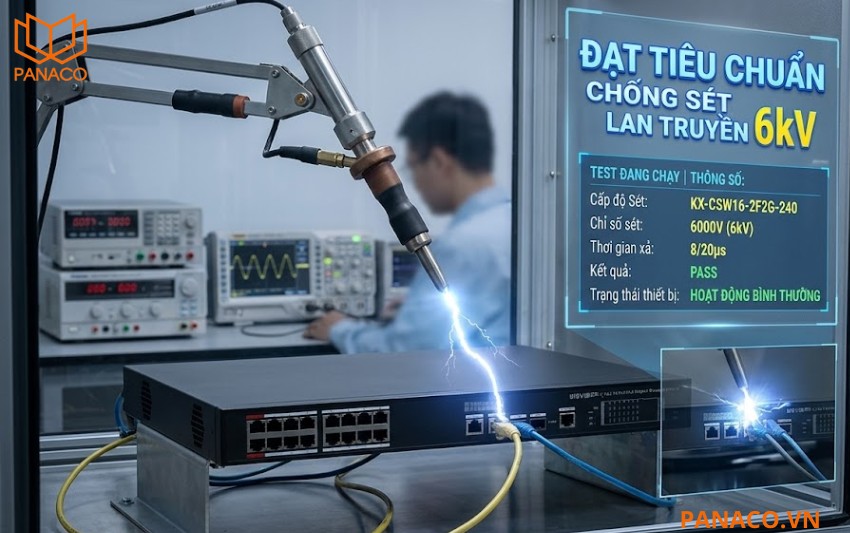 KX-CSW16-2F2G-240 thiết kế chống sét 6kV