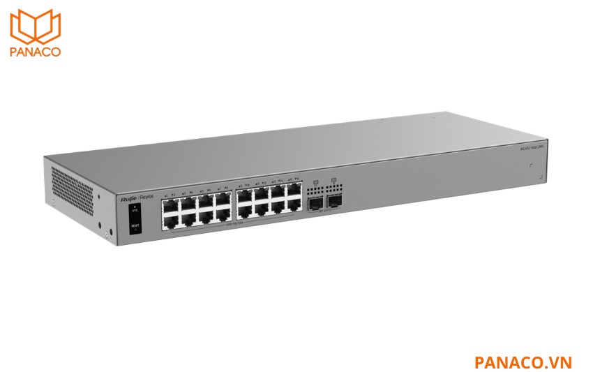 Smart Cloud-Managed Switch Ruiijie Reyee RG-ES216GC2MS