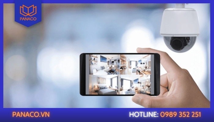 Camera an ninh là gì khi xem bốn khung hình trên điện thoại