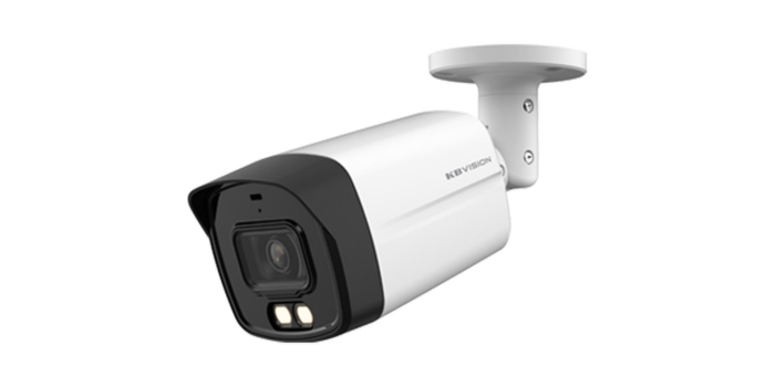 Camera Kbvision 5MP có đèn trợ sáng giữ được hình màu ban đêm